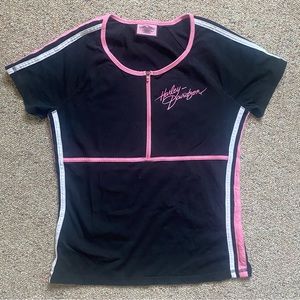 Harley Davidson pink tee